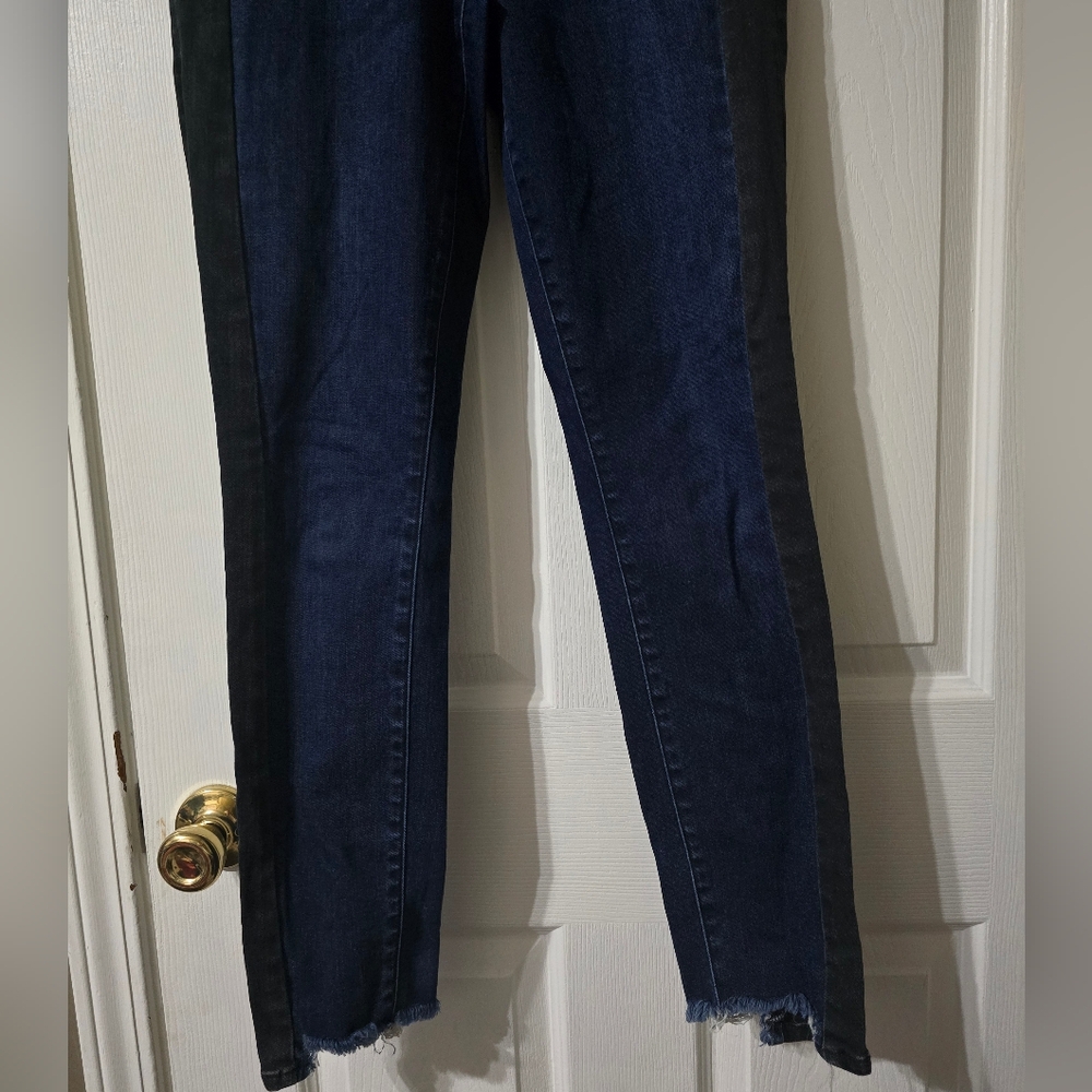 J Brand Maria High Rise Skinny Jeans in Duality, Two-Toned, Stretch, Sz 28, EUC! - Picture 6 of 13